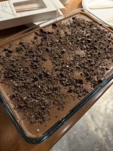 chocolate mousse