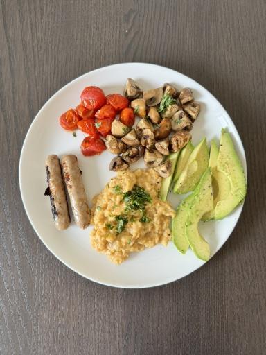 breakfast plate