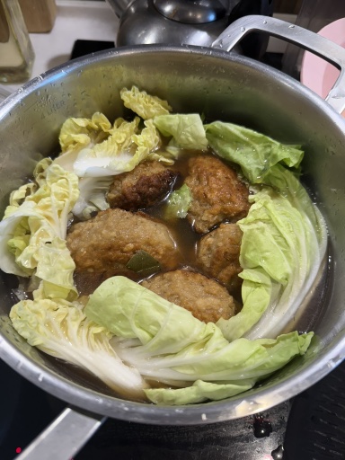 lion's head meatballs