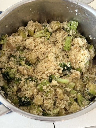 lemon herb chicken with couscous