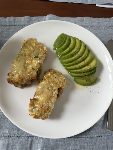 tuna melt with avocado
