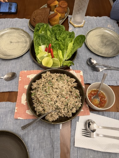 chicken larb