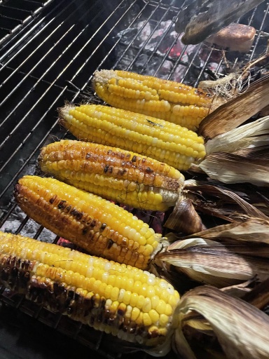 grilled corn