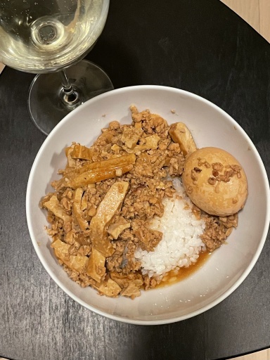 braised minced pork rice