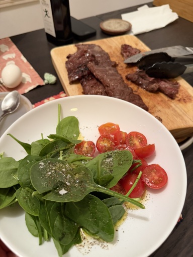 steak salad