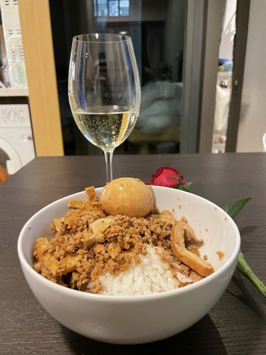 braised minced pork rice