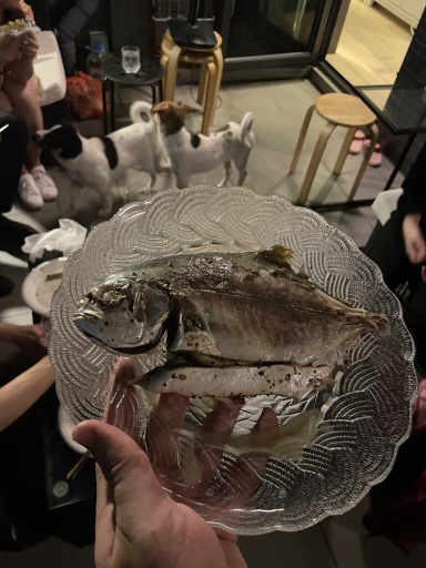 baked whole fish