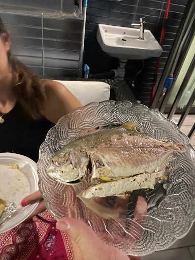 baked whole fish