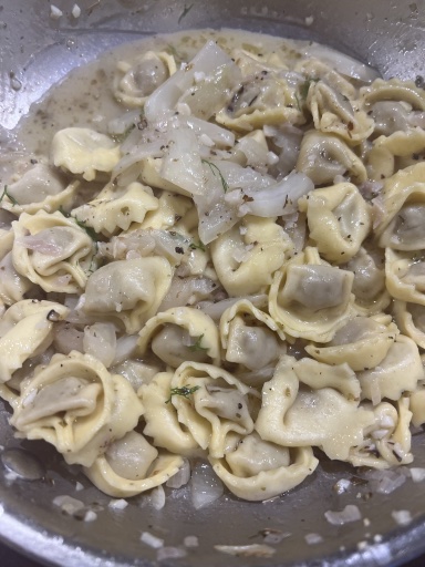 creamy tortellini
