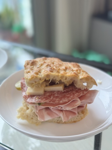 focaccia sandwich