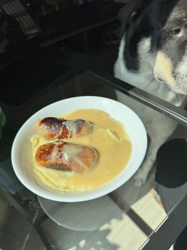 bangers and mash
