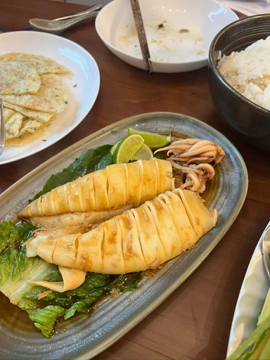 grilled squid