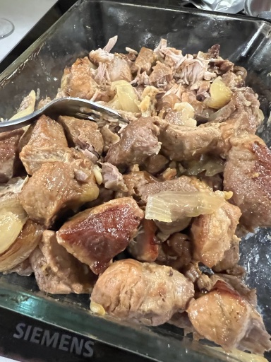 orange braised pork