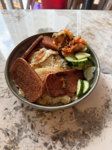 spam rice bowl