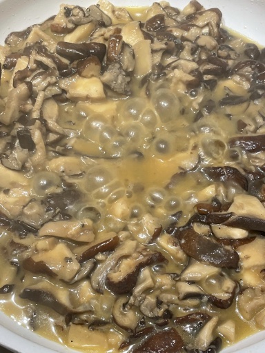mushroom risotto