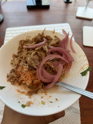 carnitas rice bowl