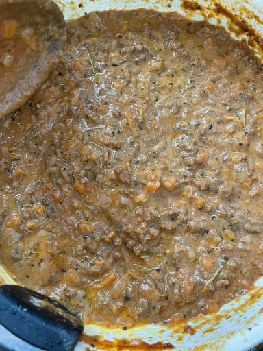 penne bolognese