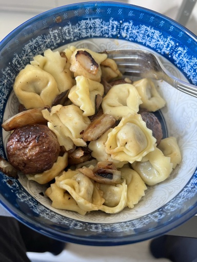 tortellini with pork