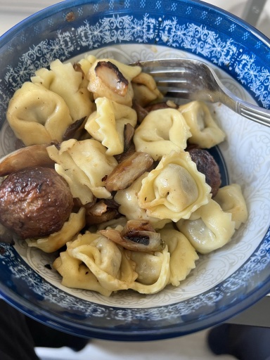 tortellini with pork