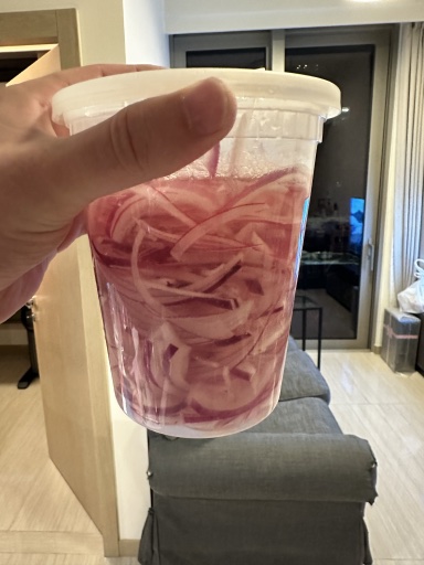 pickled red onions