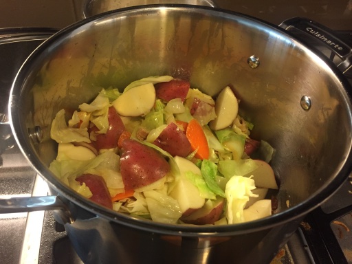 cabbage potato soup