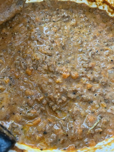 penne bolognese