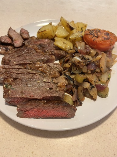 steak dinner
