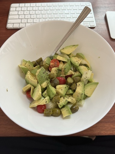 avocado pickle salad