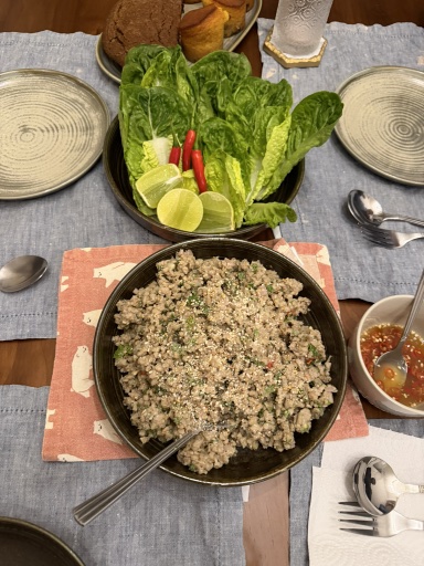 chicken larb