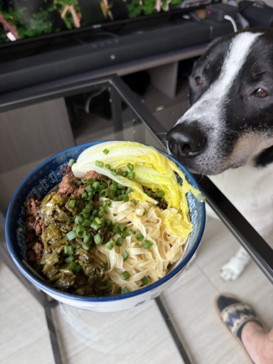 minced pork noodles