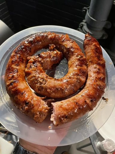 grilled sausage