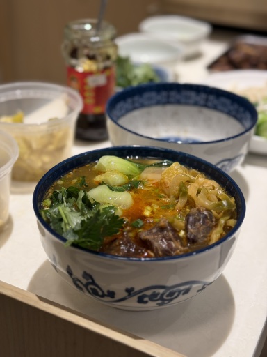 beef noodle soup