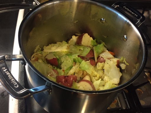 cabbage potato soup