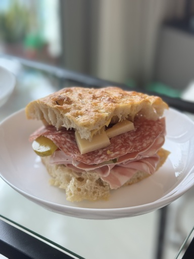 focaccia sandwich