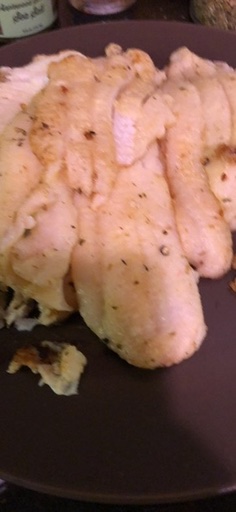 fish with zucchini