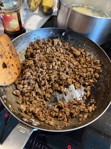 minced pork noodles