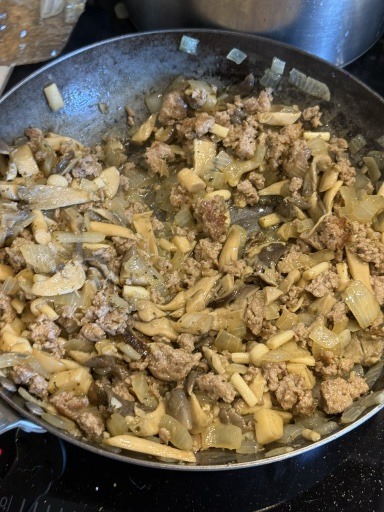 sausage mushroom broccoli pasta