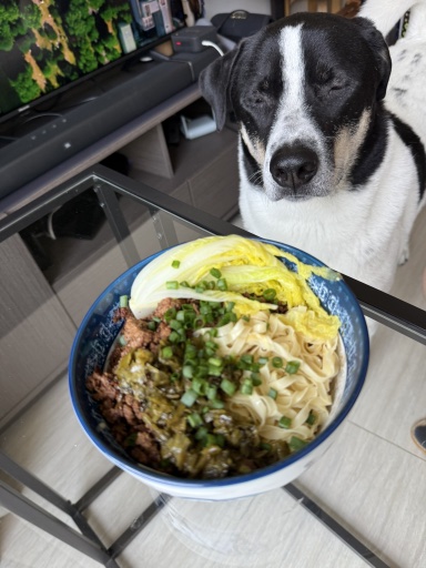 minced pork noodles