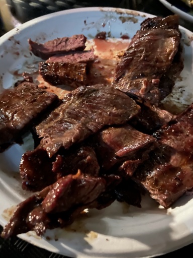 grilled skirt steak