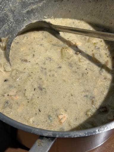 creamy mushroom soup