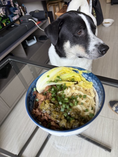 minced pork noodles
