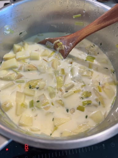 salmon chowder