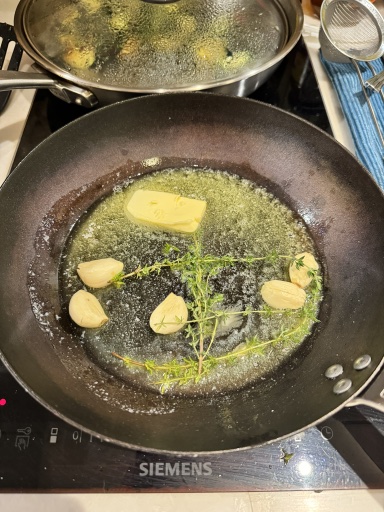 pan-seared steak